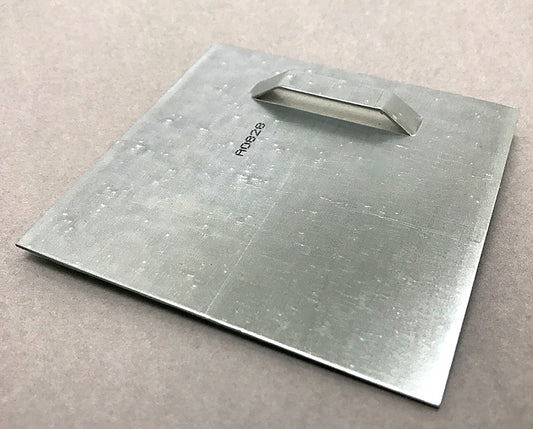 Aufhänger für Plattenmaterial, Blech selbstklebend